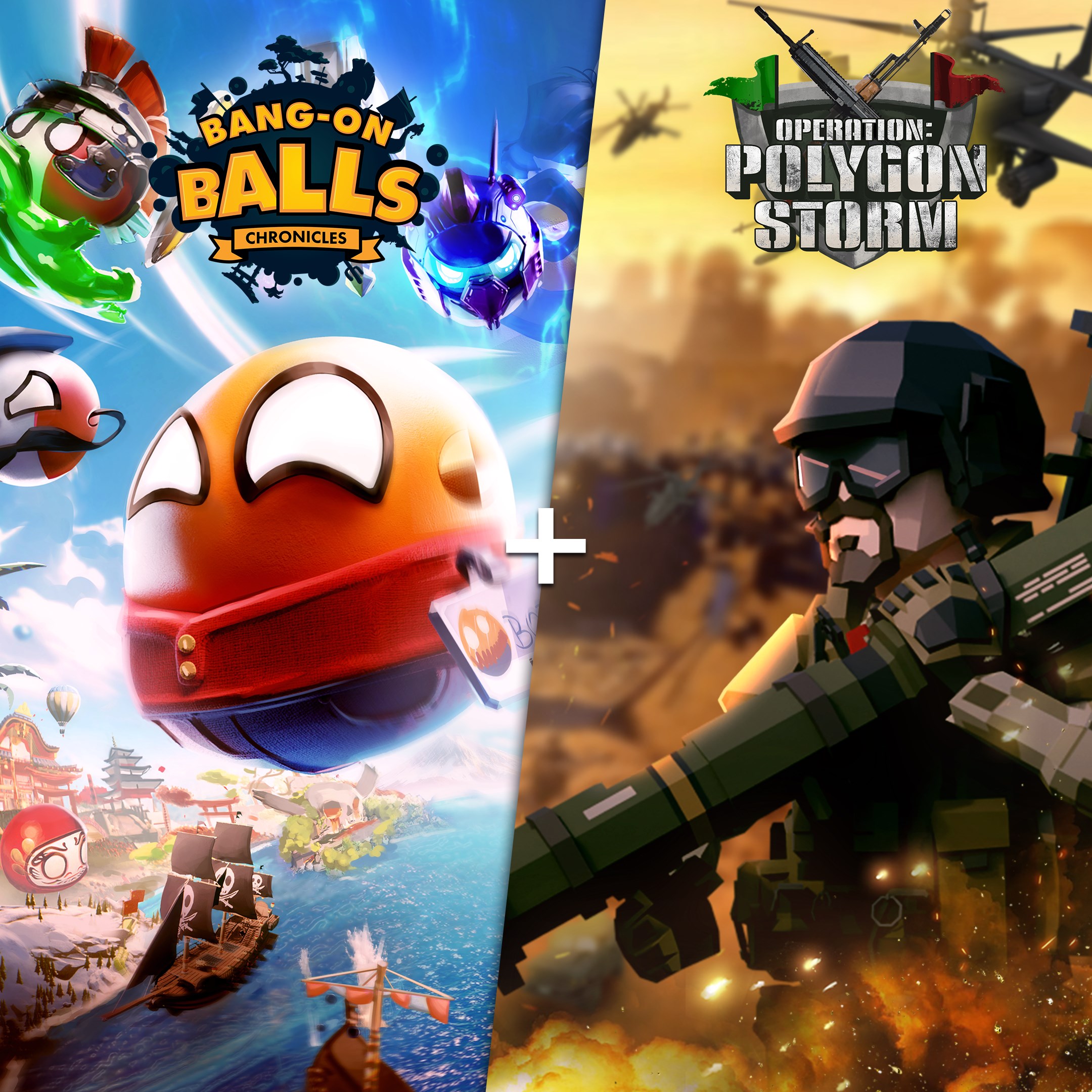 Bang-On Balls Chronicles + Operation: Polygon Storm. Изображение 1