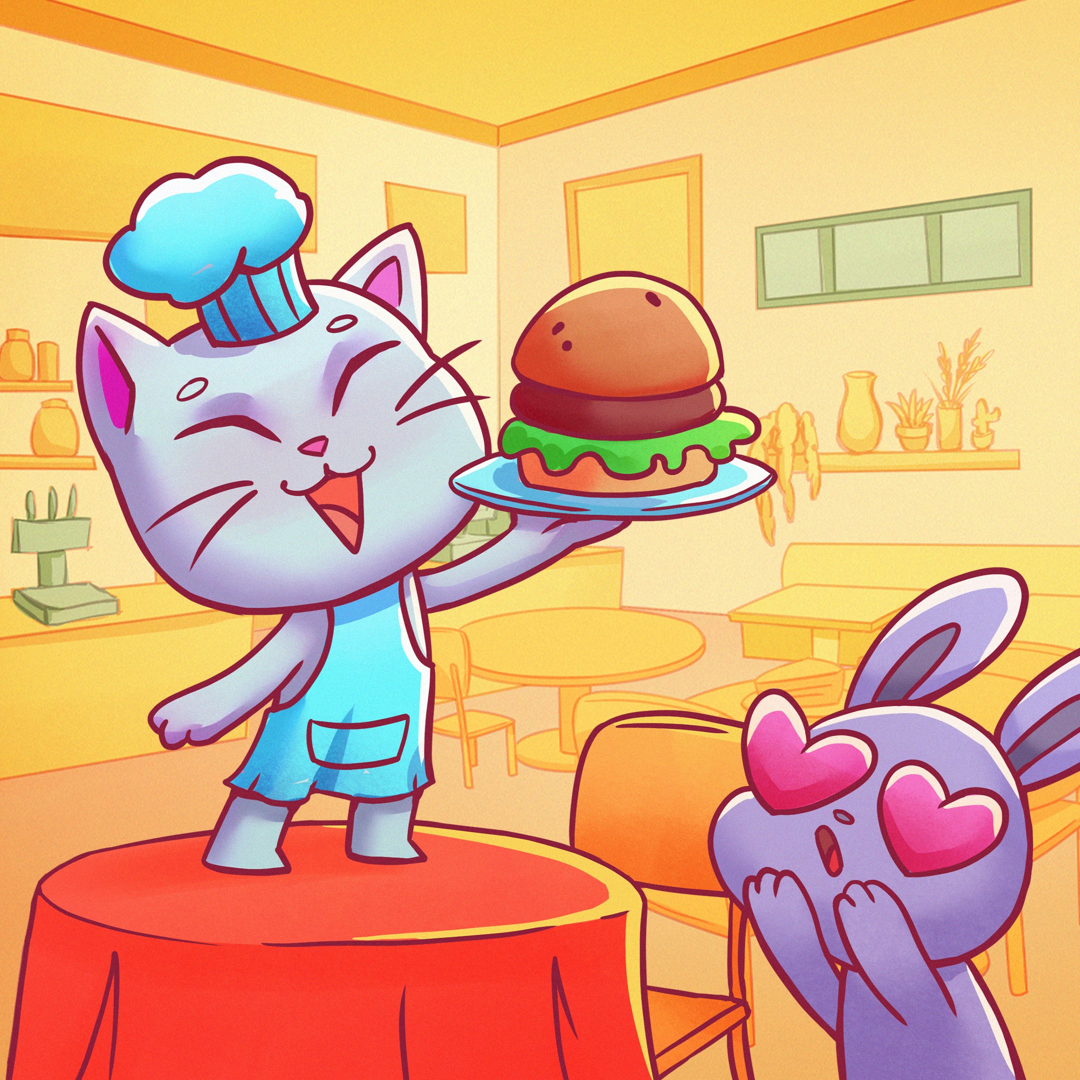 Funny Animal Cafe. Изображение 1