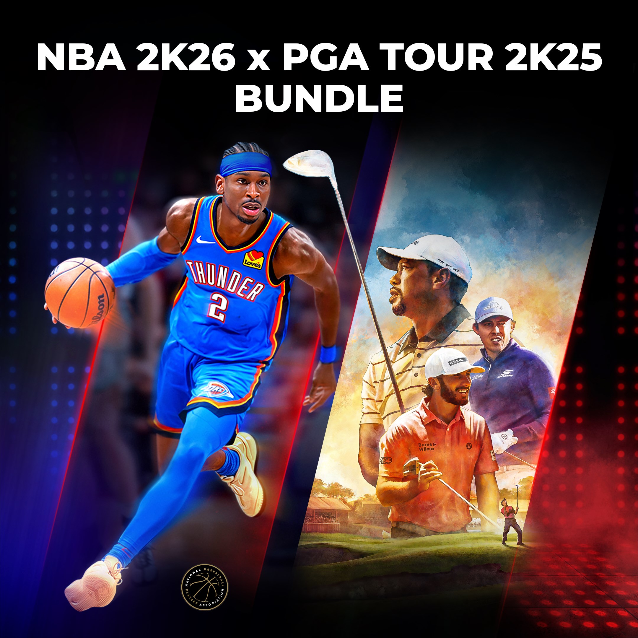 Paquete NBA 2K26 x PGA TOUR 2K25. Изображение 1