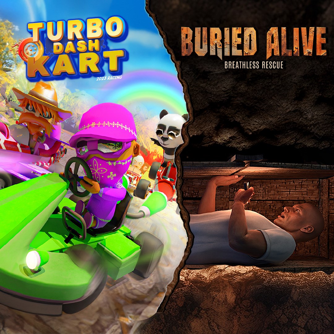 Turbo Dash Kart & Buried Alive. Изображение 1