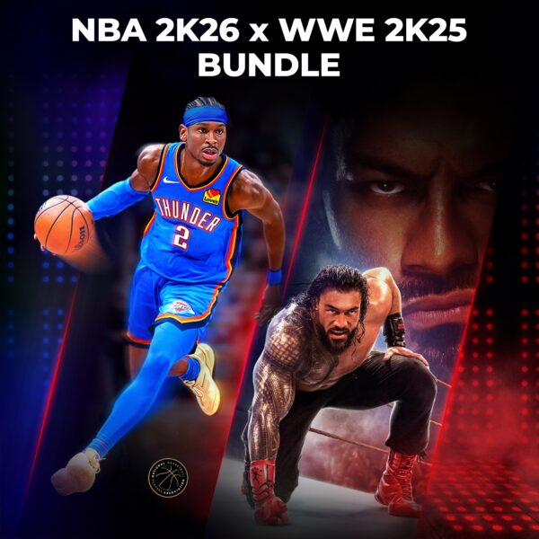 Комплект NBA 2K26 x WWE 2K25. Изображение 1