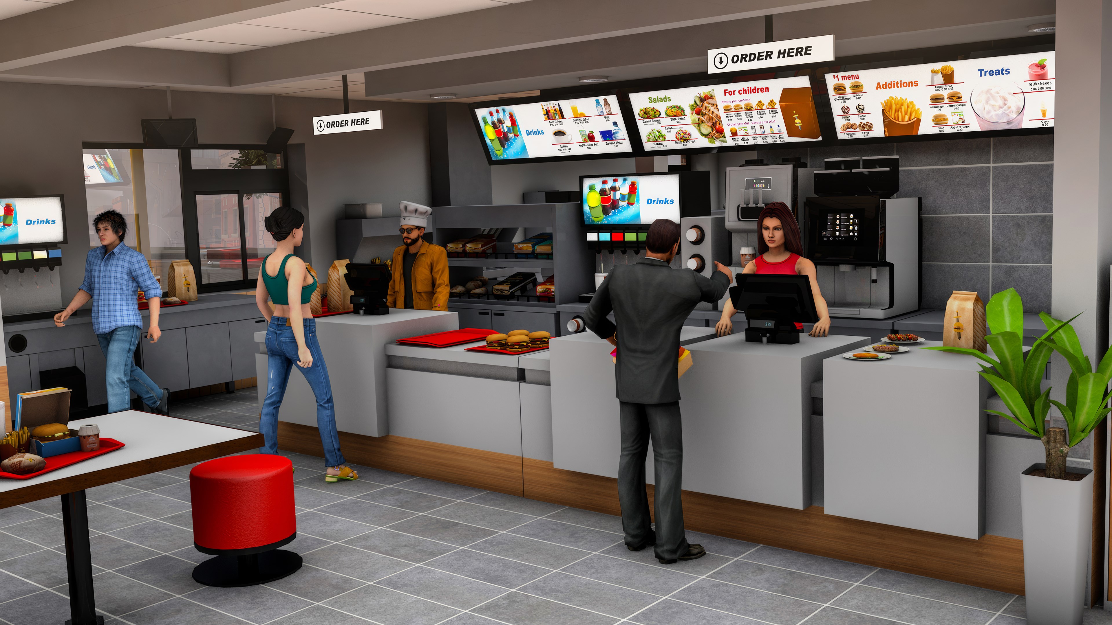 Fast Food Master 2025. Изображение 3