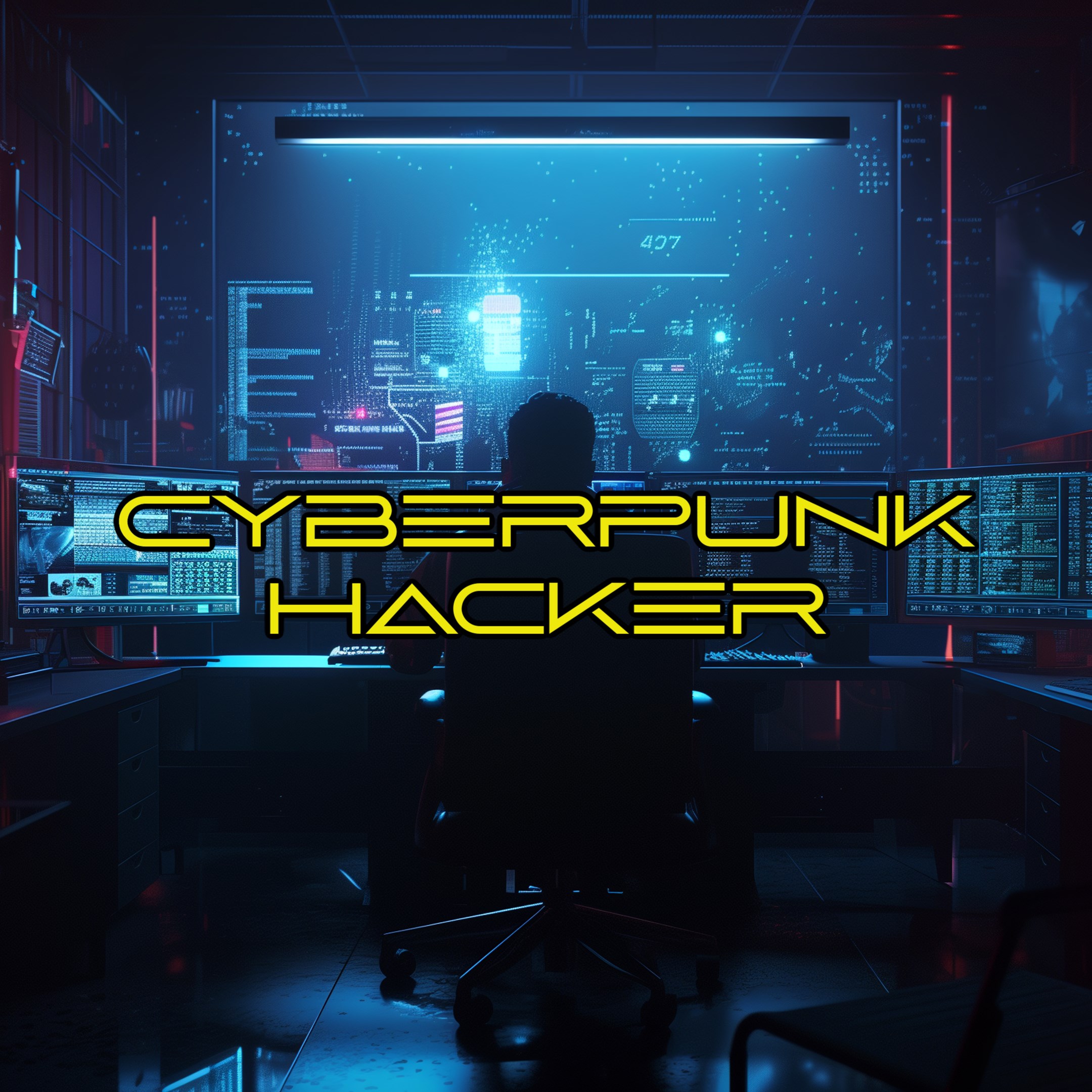 Cyberpunk Hacker. Изображение 1