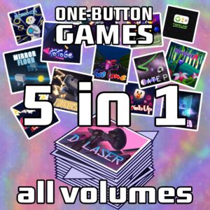 One Button Games 5-in-1 all volumes bundle. Изображение 1