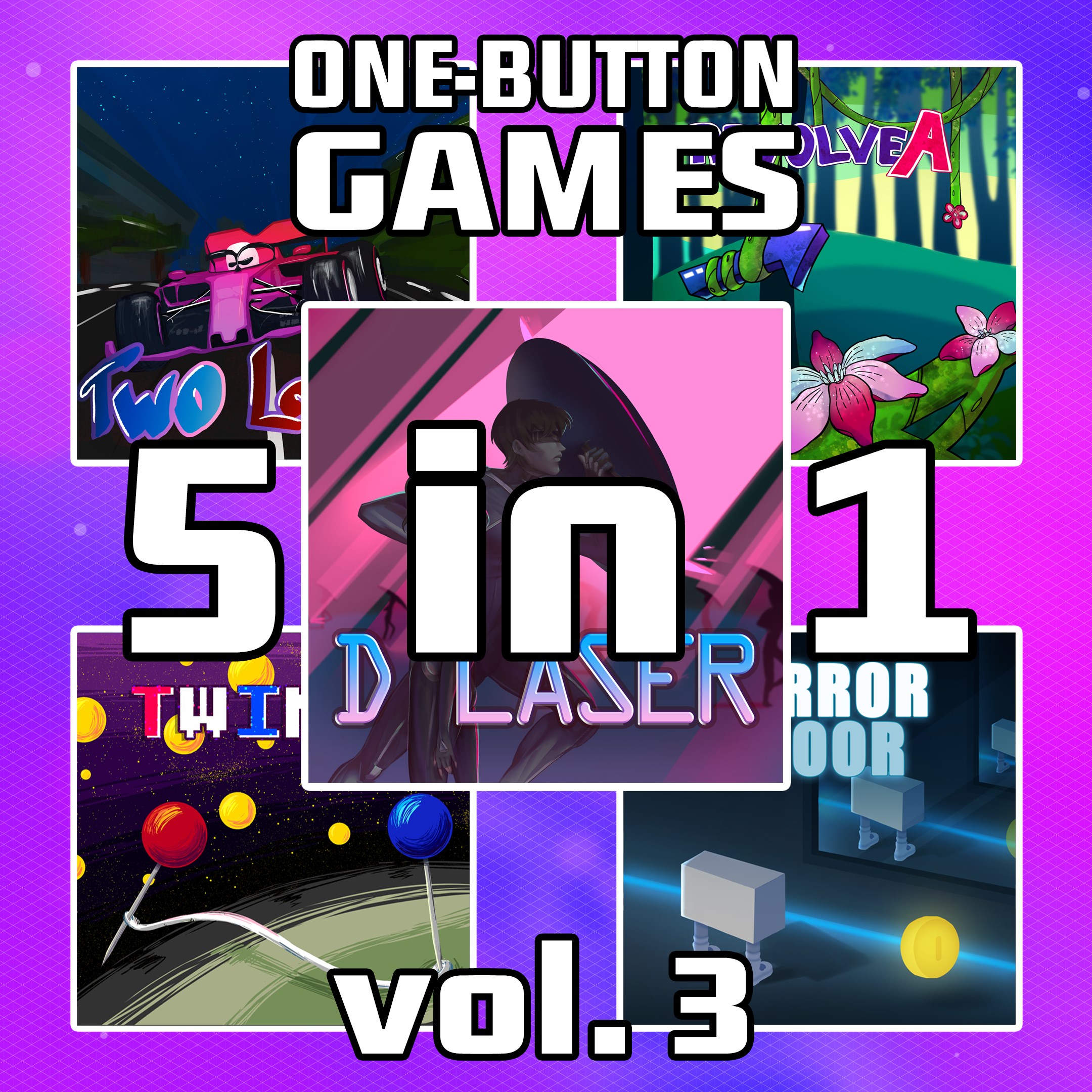 One Button Games 5-in-1 vol. 3. Изображение 1