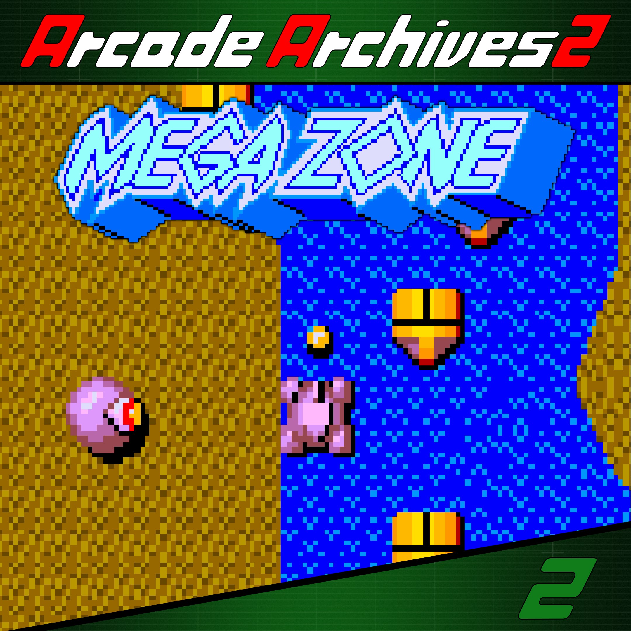 Arcade Archives 2 MEGA ZONE. Изображение 1