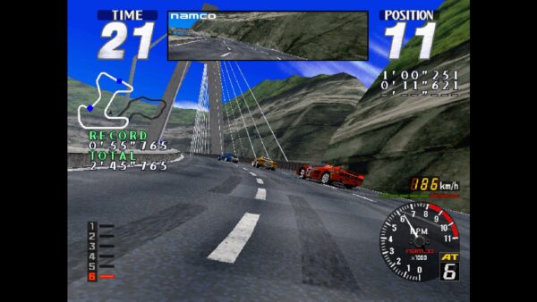 Arcade Archives 2 Rave Racer. Изображение 4