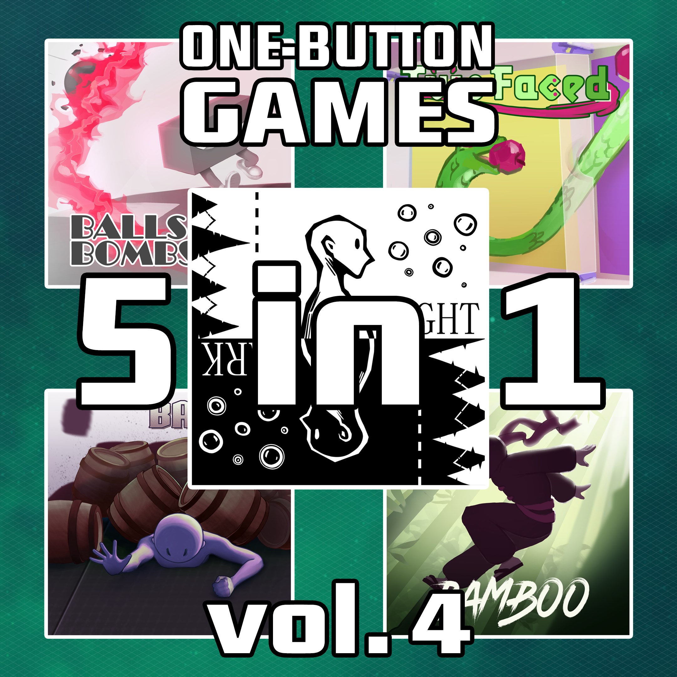 One Button Games 5-in-1 vol. 4 (Xbox One). Изображение 1
