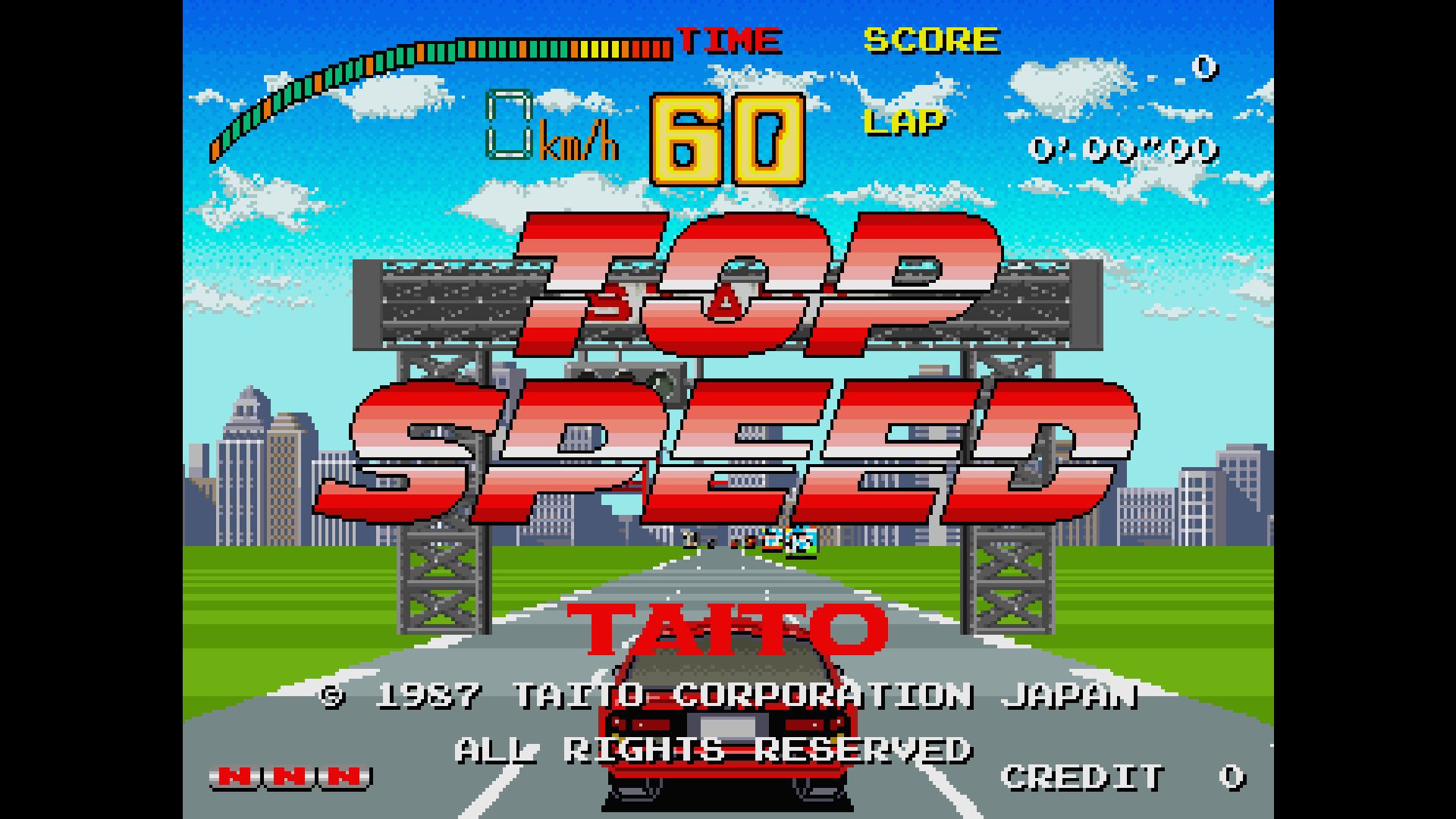 Arcade Archives 2 TOP SPEED. Изображение 2
