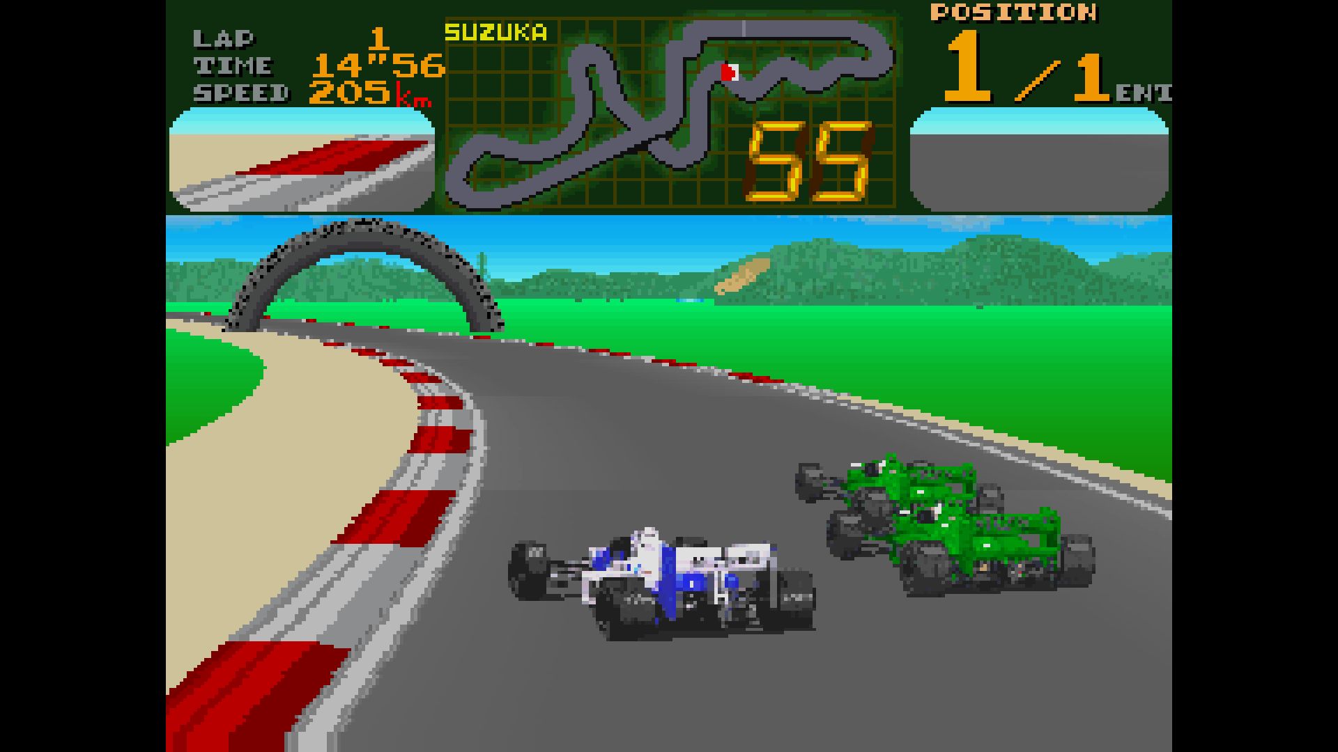 Arcade Archives 2 FINAL LAP. Изображение 4