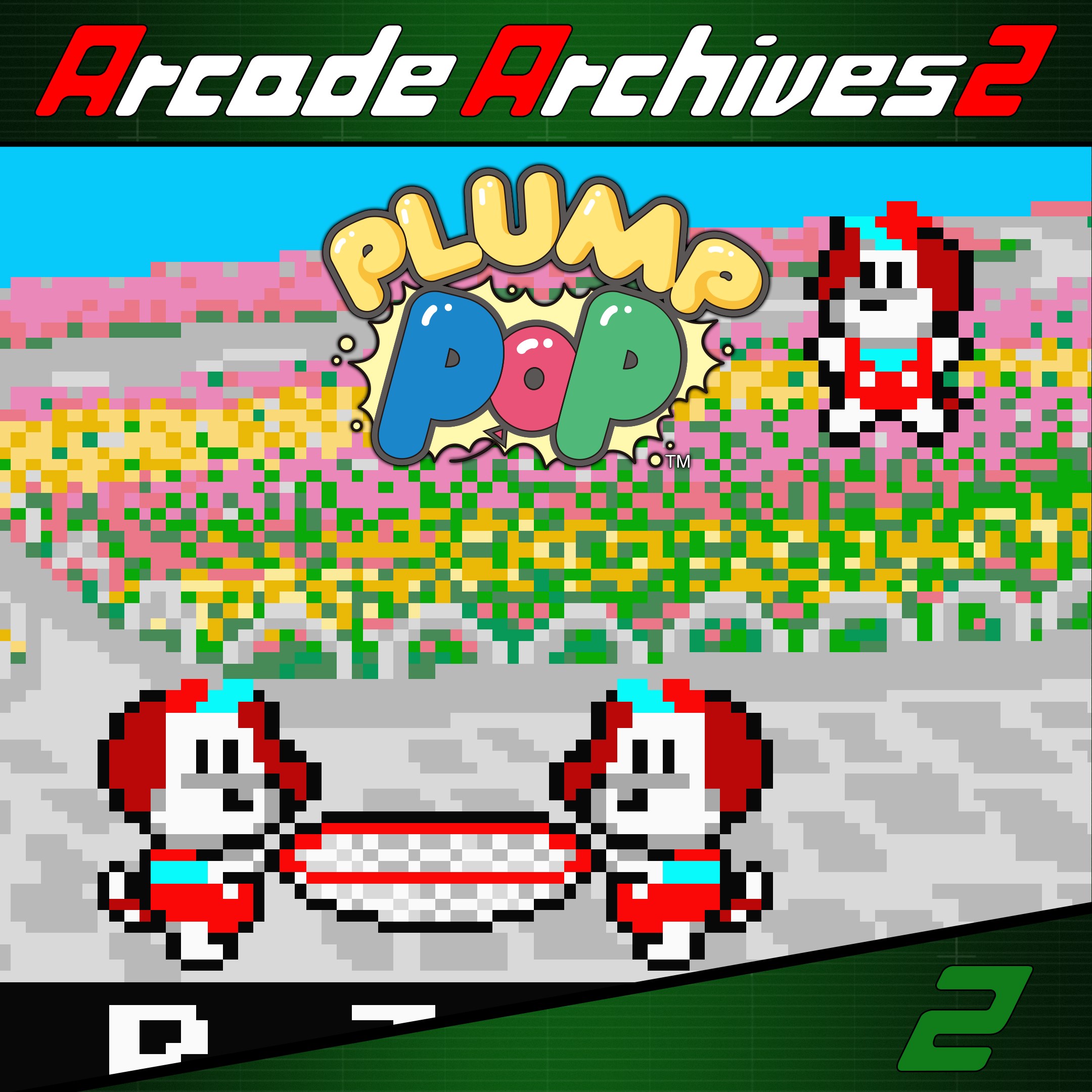 Arcade Archives 2 PLUMP POP. Изображение 1