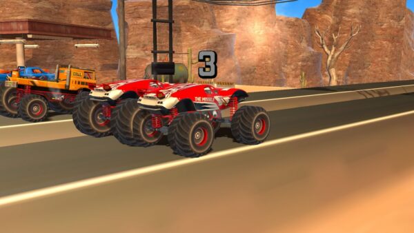 Monster Ramp Racing. Изображение 2