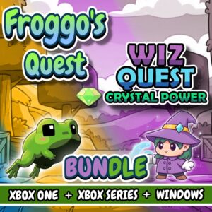 Froggo's Quest + Wiz Quest: Crystal Power (Bundle). Изображение 1