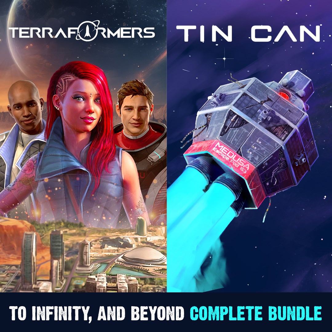 Terraformers + Tin Can - To infinity, and beyond Complete bundle!. Изображение 1