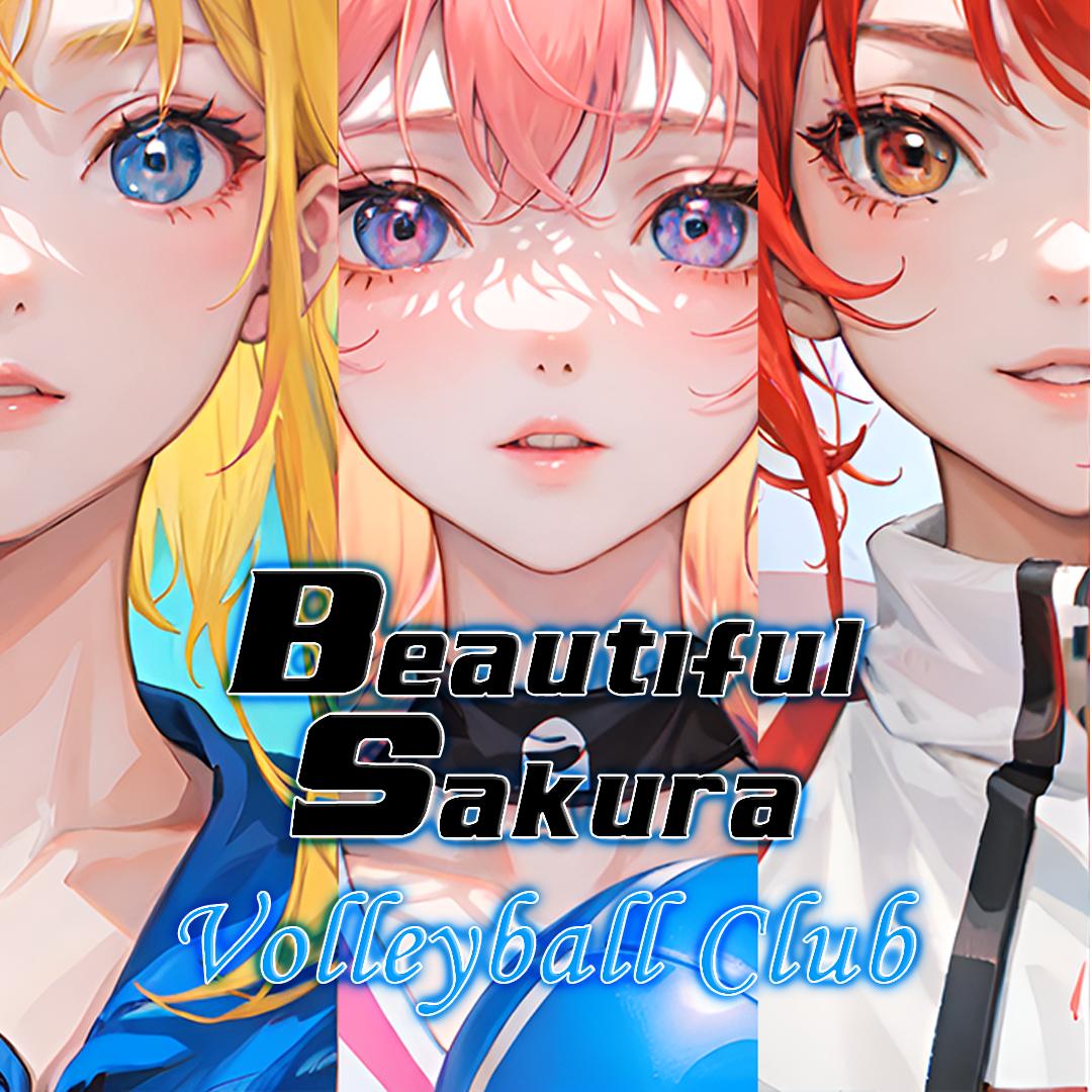 Beautiful Sakura: Volleyball Club. Изображение 1