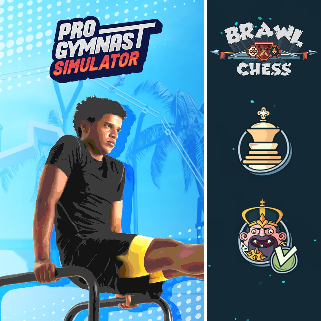 Pro Gymnast Simulator + Brawl Chess. Изображение 1