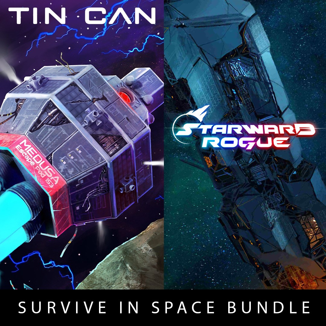 Tin Can + Starward Rogue - Survive in Space Bundle Deluxe. Изображение 1