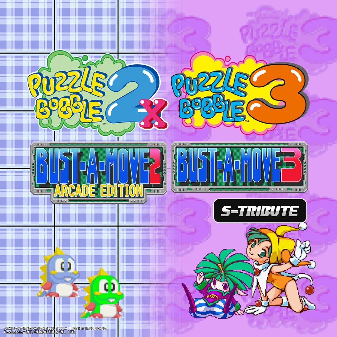 Puzzle Bobble™2X/BUST-A-MOVE™2 Arcade Edition & Puzzle Bobble™3/BUST-A-MOVE™3 S-Tribute. Изображение 1