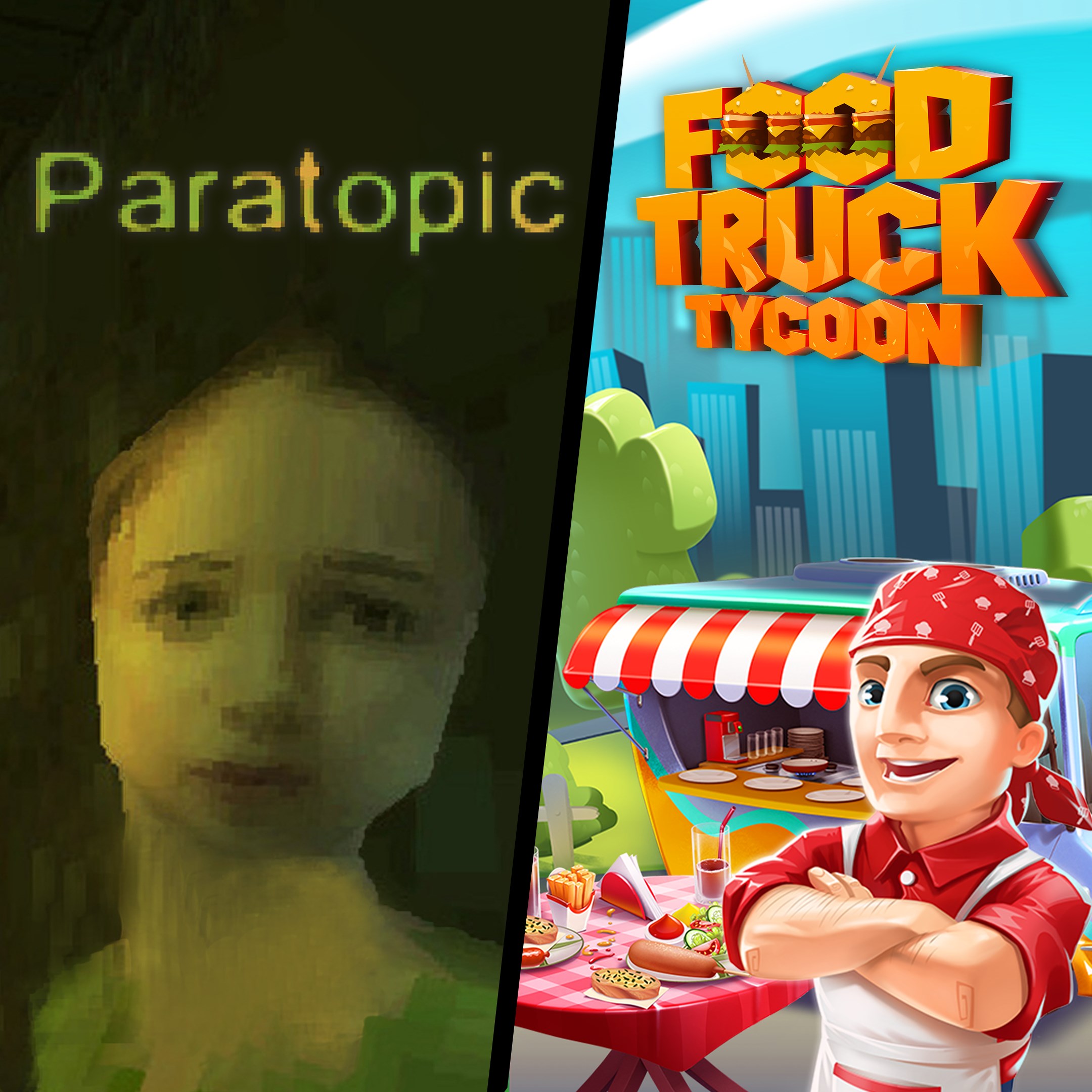 Paratopic + Food Truck Tycoon. Изображение 1