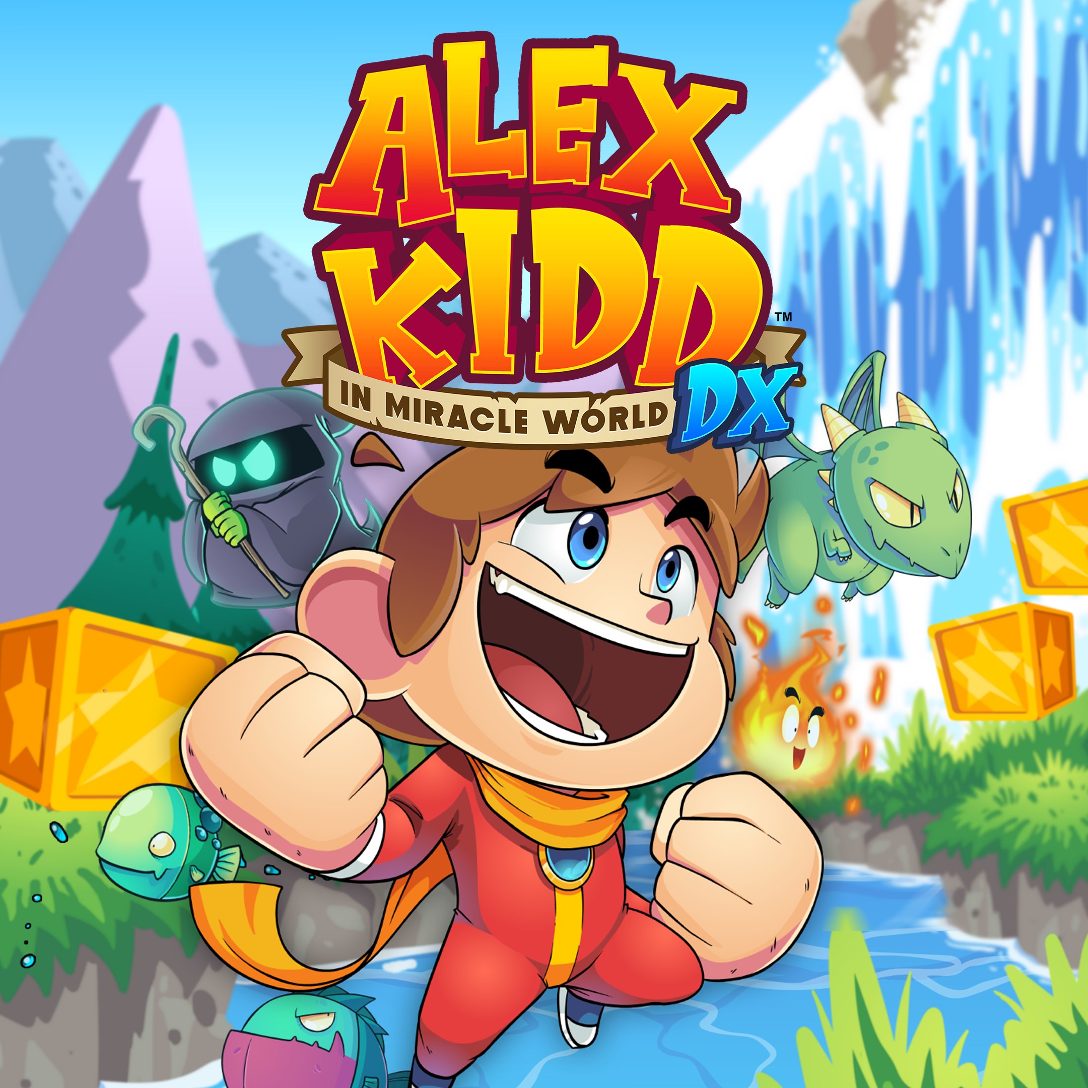 Alex Kidd in Miracle World DX. Изображение 1