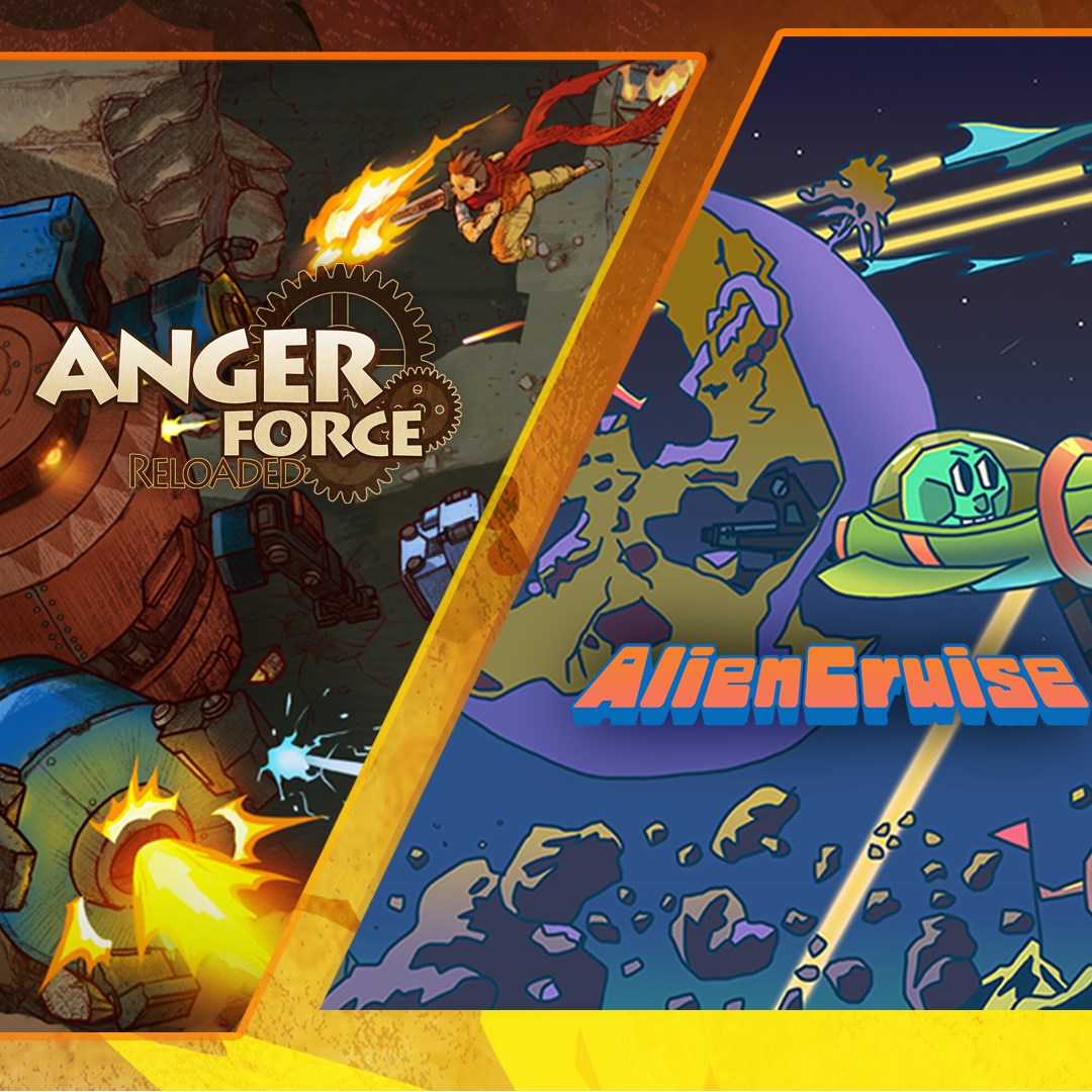 AngerForce and AlienCruise Arcade Shooting Bundle. Изображение 1