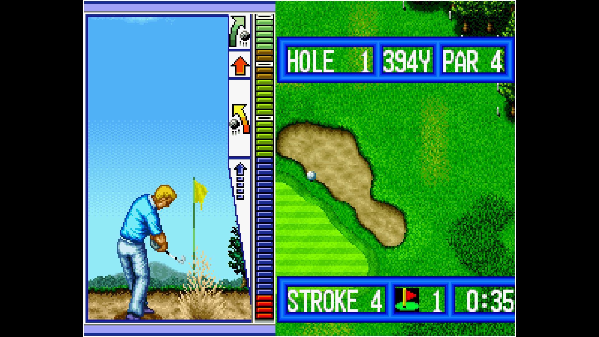 ACA NEOGEO TOP PLAYERS GOLF. Изображение 3