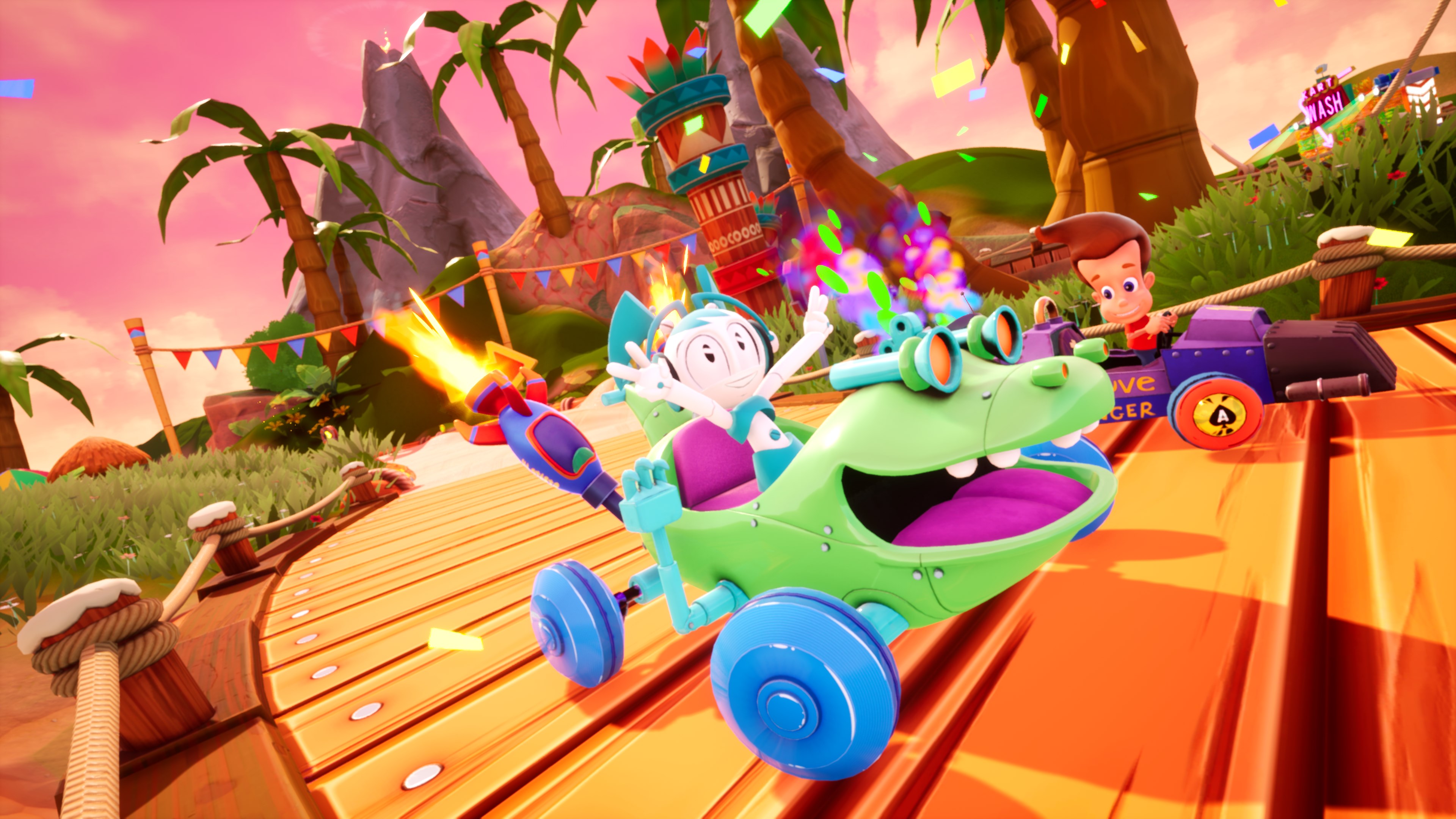 Nickelodeon Kart Racers 3: Slime Speedway Turbo Edition. Изображение 2