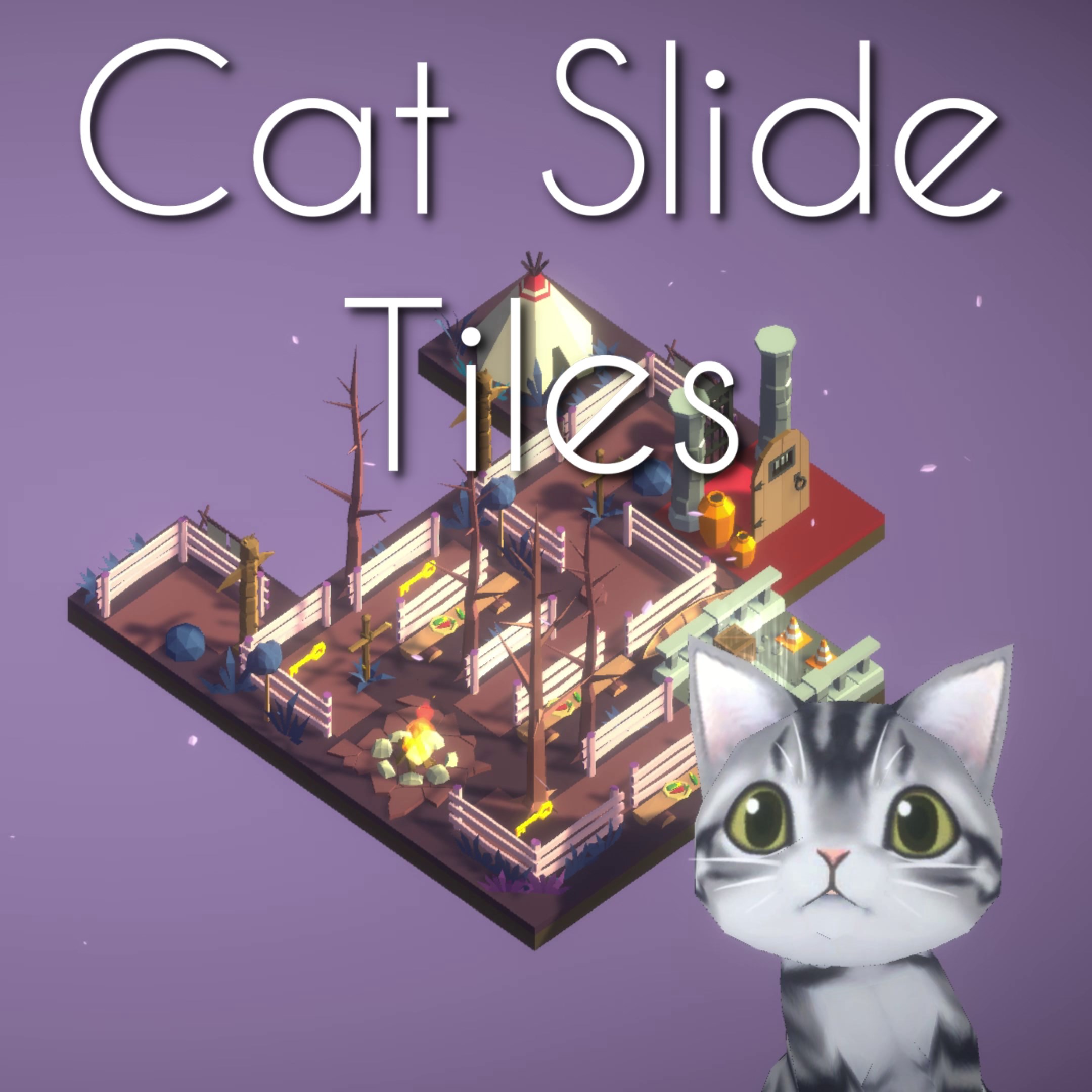 Cat Slide Tiles. Изображение 1