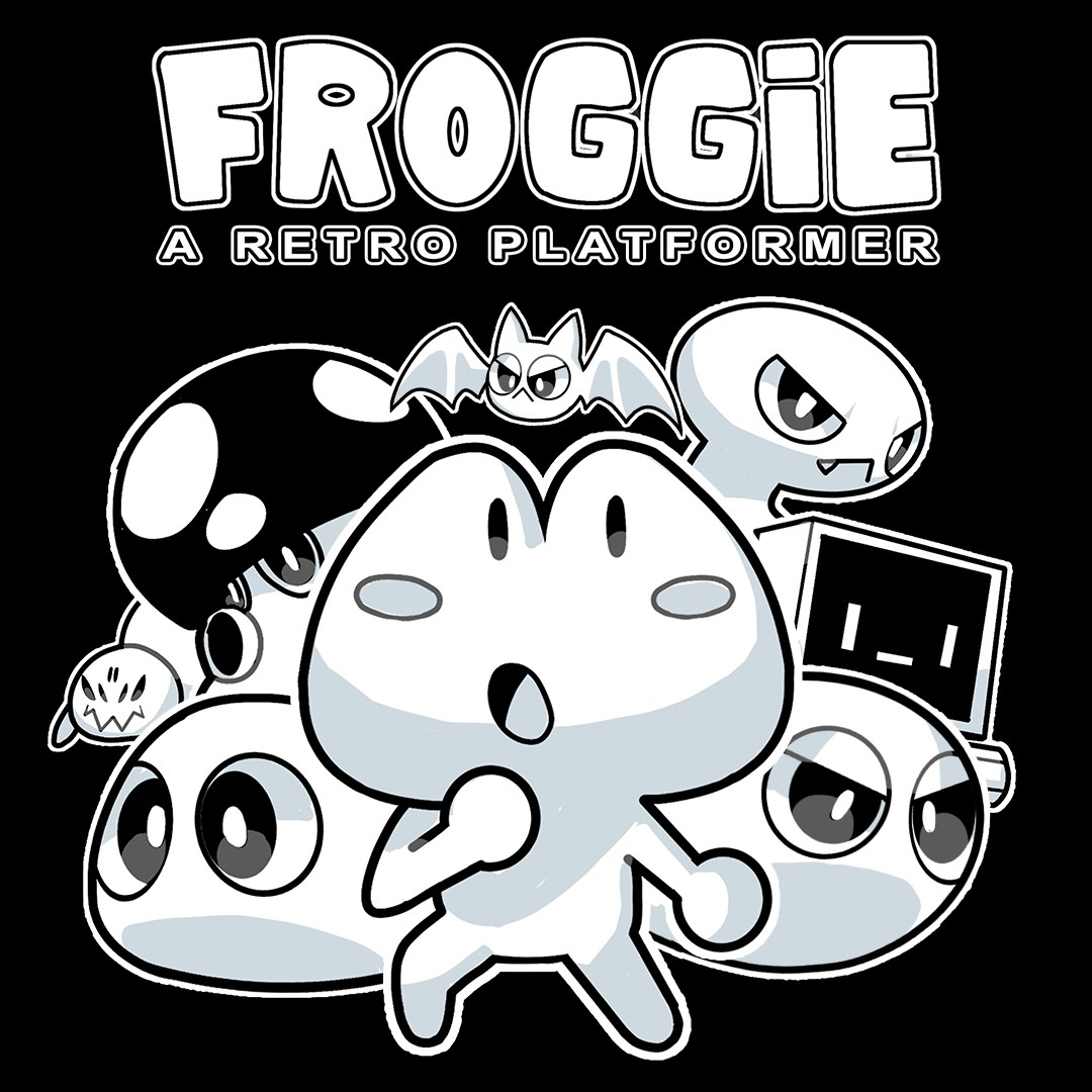 Froggie - A Retro Platformer. Изображение 1