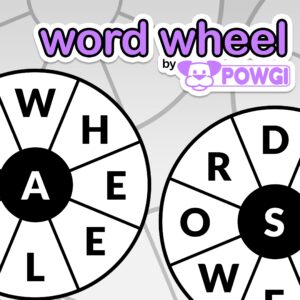 Word Wheel by POWGI [One, X|S]