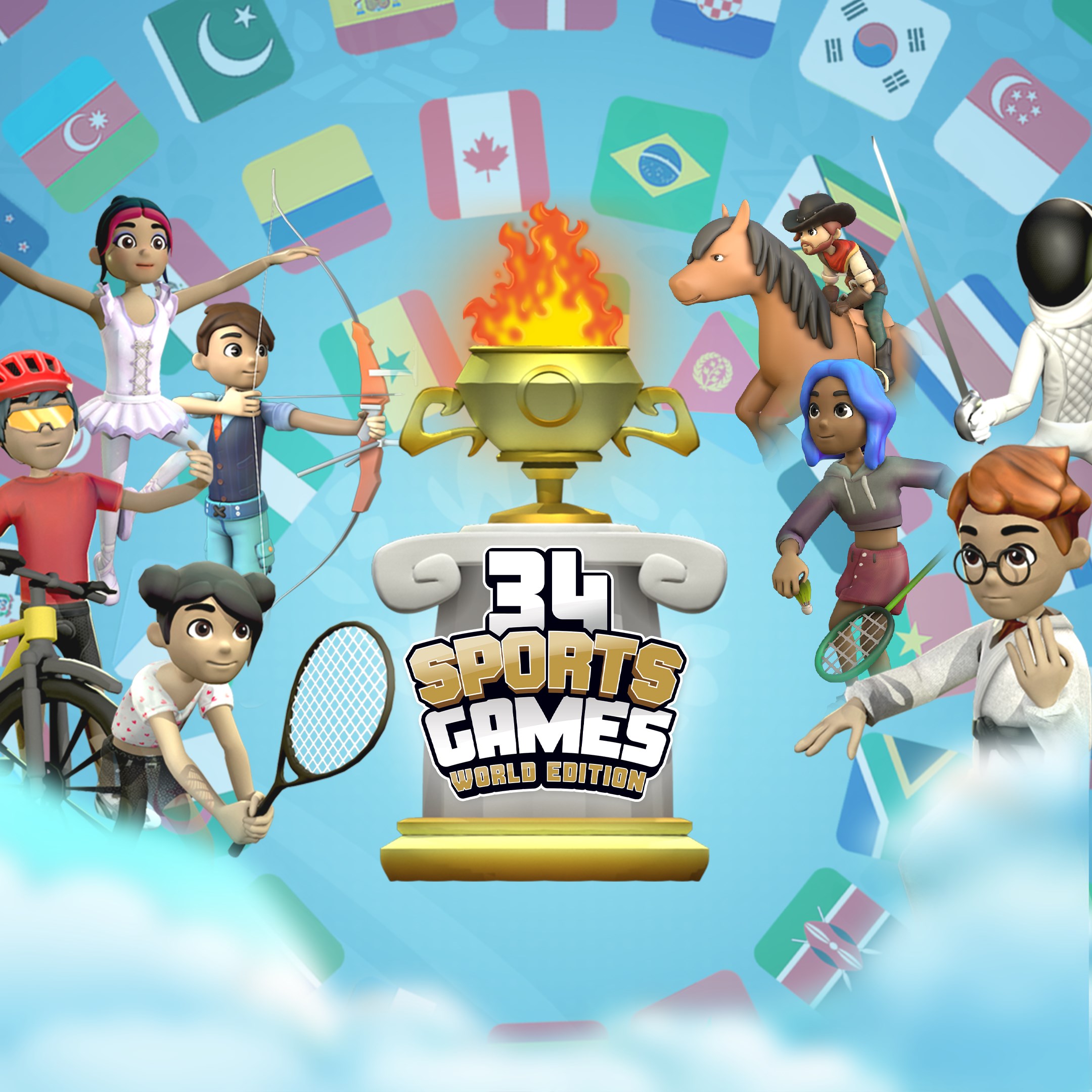 34 Sports Games - World Edition. Изображение 1