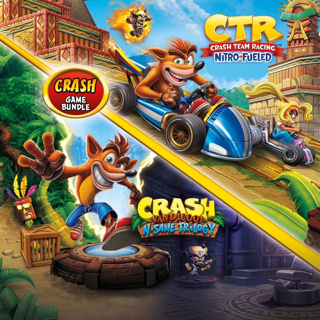 Набор Crash Bandicoot™ - N. Sane Trilogy + CTR Nitro-Fueled. Изображение 1