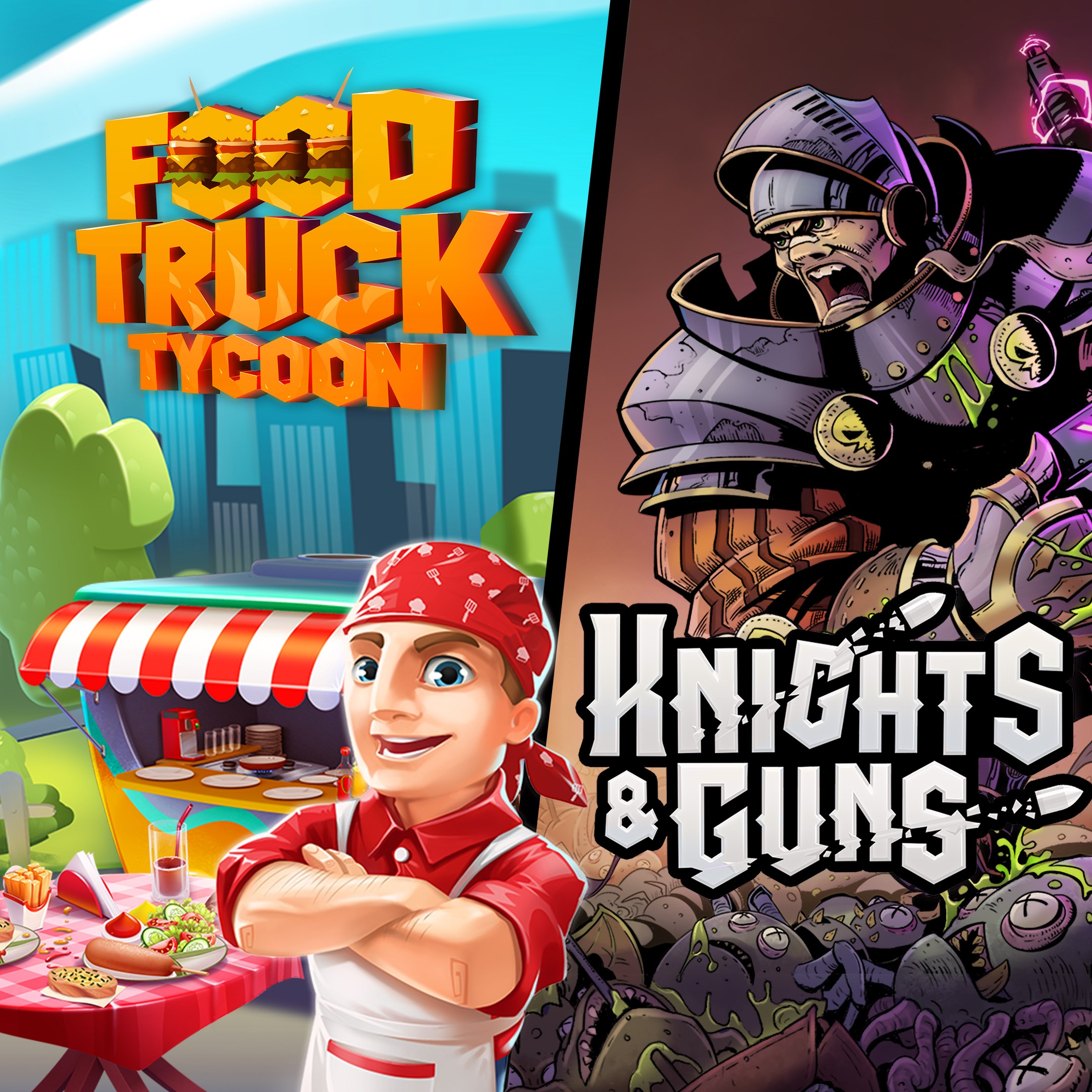 Food Truck Tycoon + Knights & Guns. Изображение 1