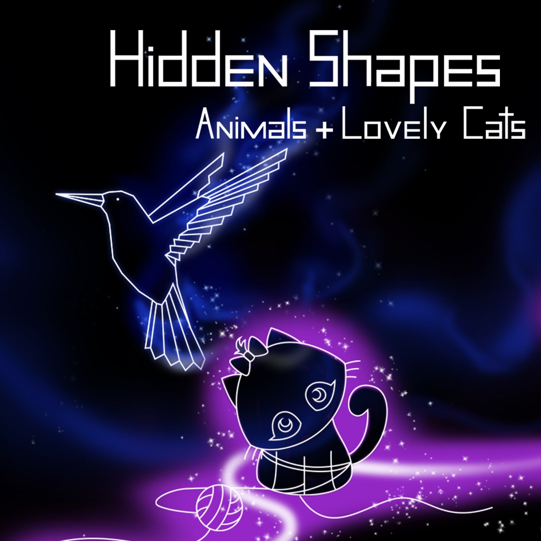 Hidden Shapes: Animals + Lovely Cats. Изображение 1