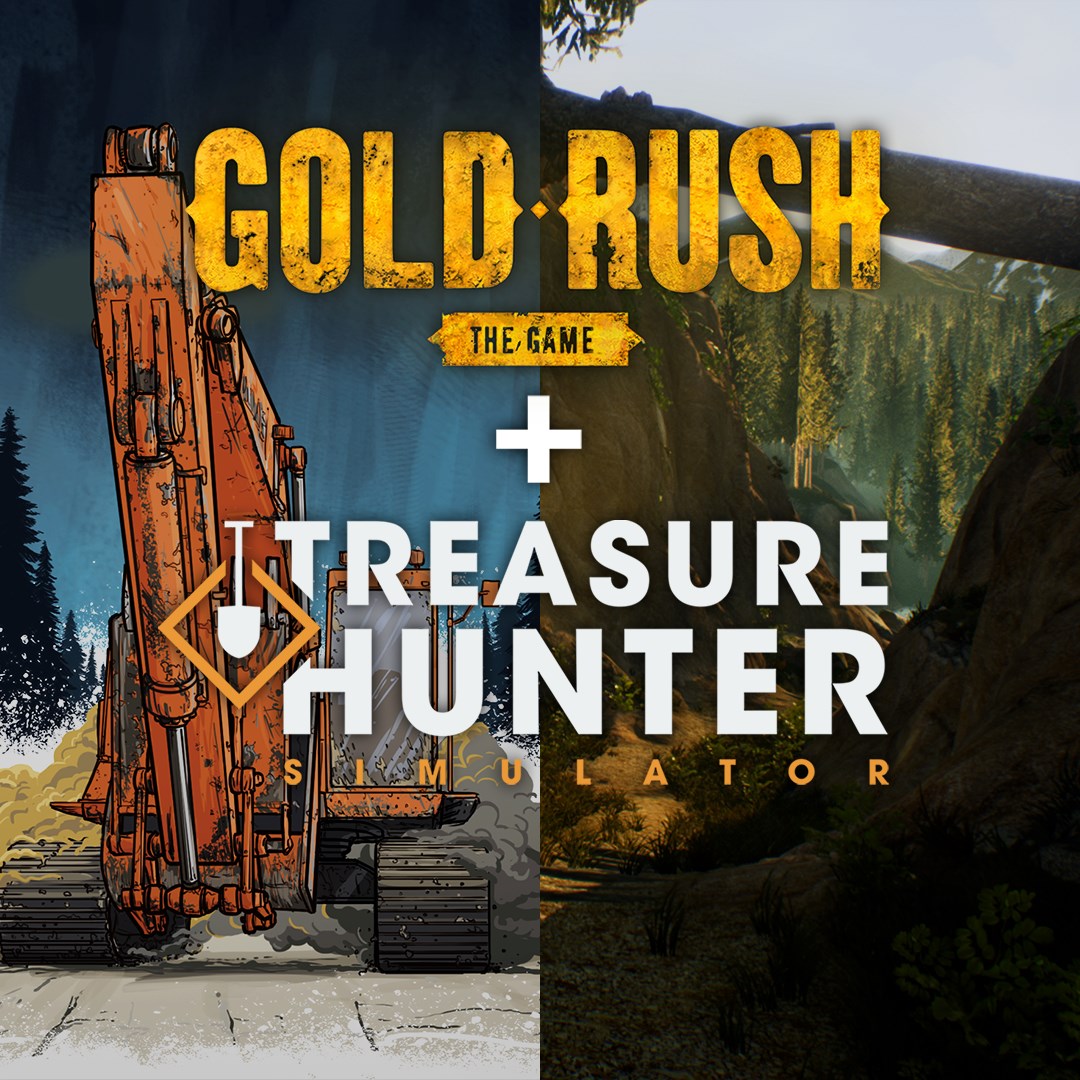 Пакет симуляторов: Treasure Hunter Simulator и Золотая лихорадка [Gold Rush] (ДВОЙНОЙ НАБОР). Изображение 1