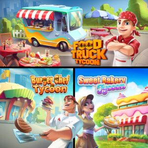 Food Truck Tycoon + Burger Chef Tycoon + Sweet Bakery Tycoon [One, X|S]