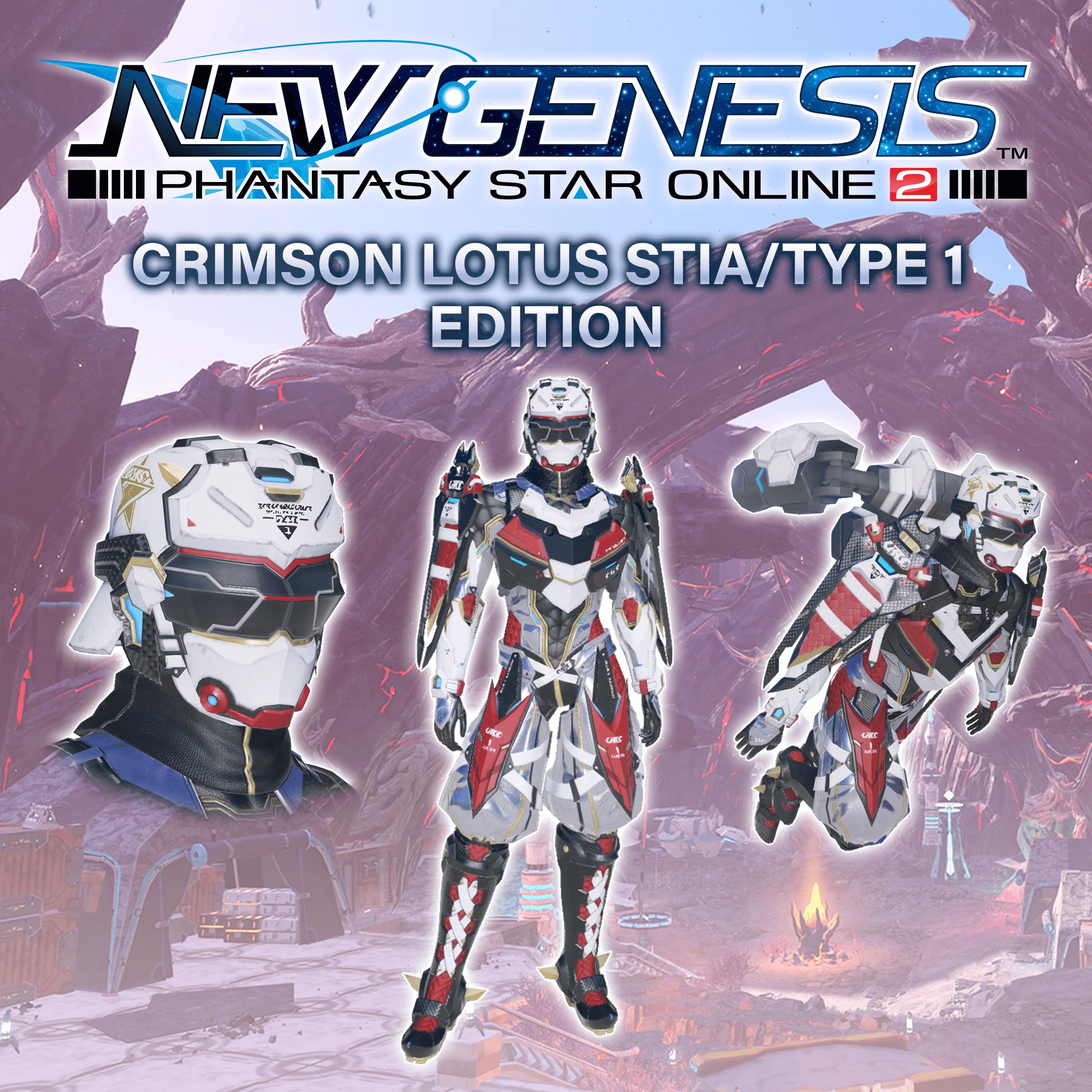 PSO2:NGS - Crimson Lotus Stia/Type 1 Edition. Изображение 1