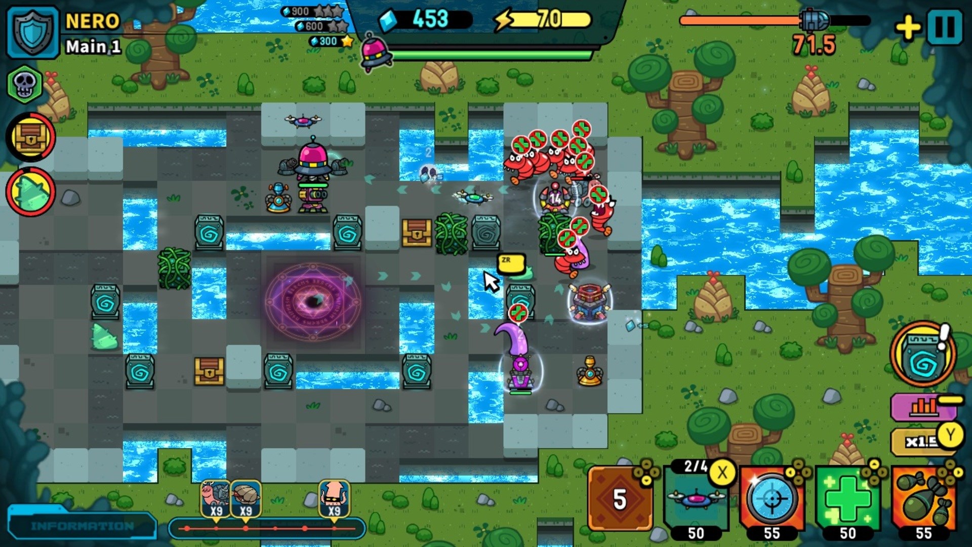 Broken Universe - Tower Defense + Cyber Protocol. Изображение 3