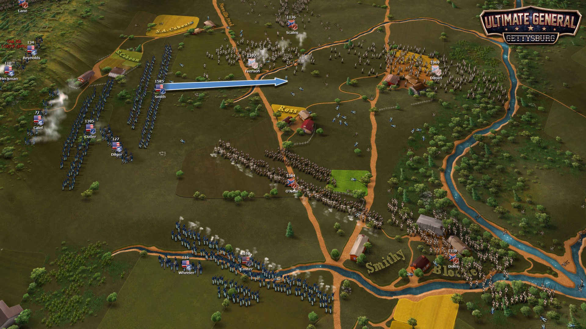 Ultimate General: Gettysburg. Изображение 4