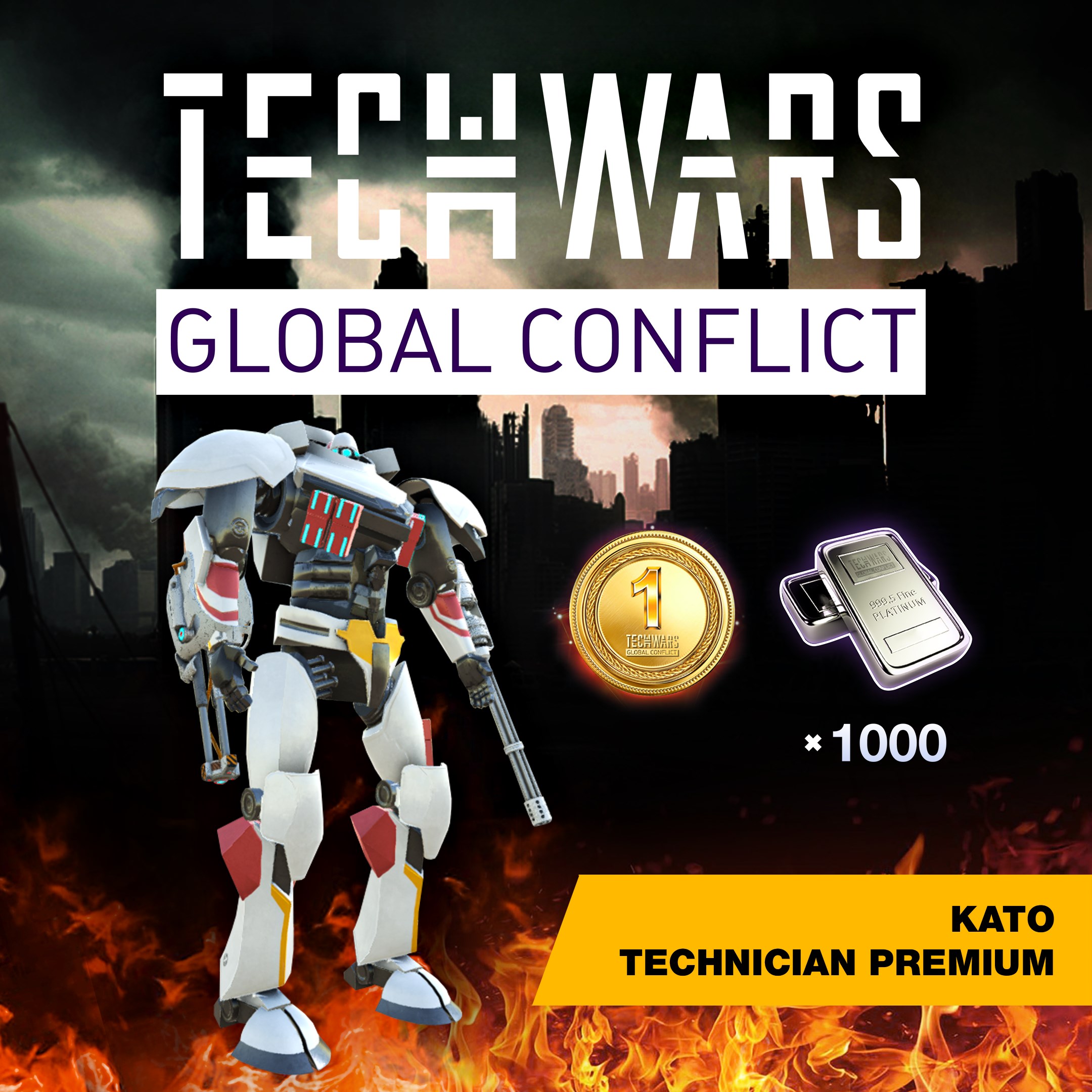 Techwars Global Conflict - KATO Technician Premium and Prosperity Legacy Pack. Изображение 1