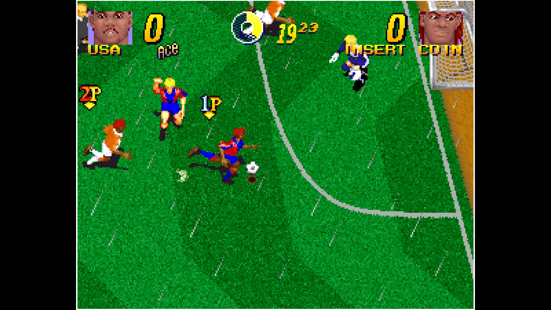 ACA NEOGEO PLEASURE GOAL： 5 ON 5 MINI SOCCER. Изображение 4