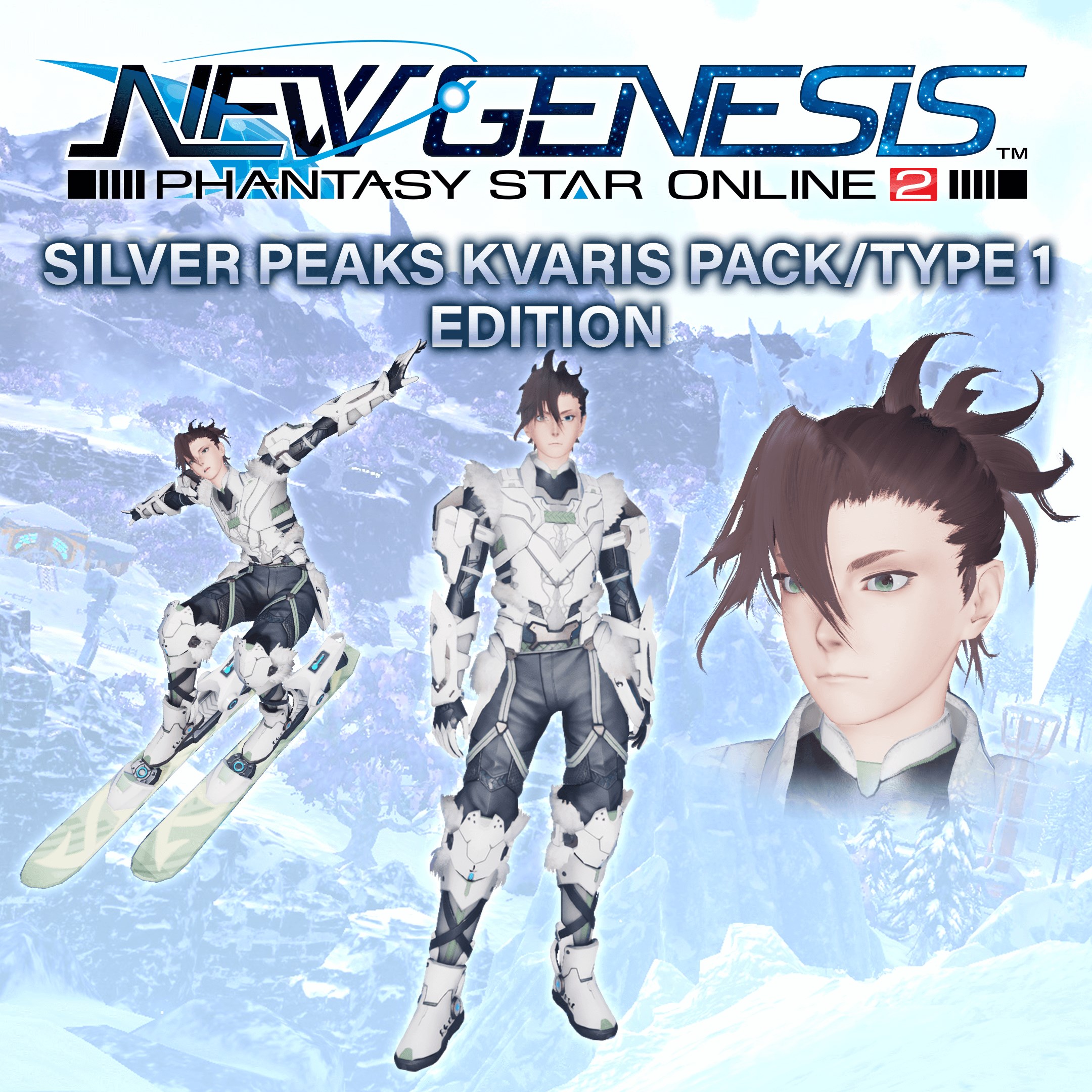 PSO2:NGS - Silver Peaks Kvaris Pack/Type 1 Edition. Изображение 1