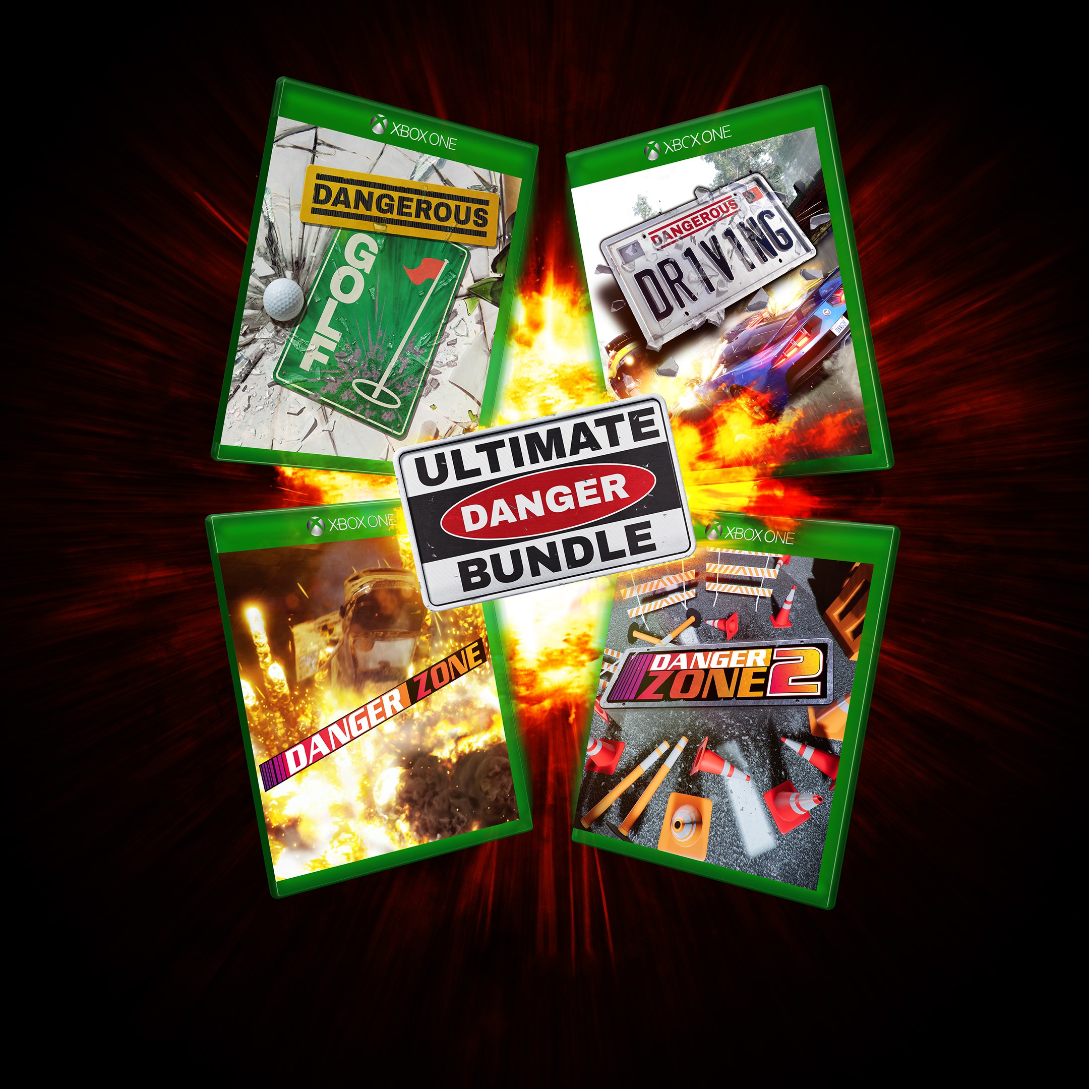 Ultimate Danger Bundle - 4 Dangerous Games including Dangerous Driving. Изображение 1