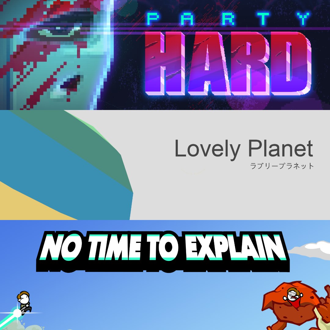 tinyBuild Bundle: PartyHard + Lovely Planet + No Time To Explain. Изображение 1