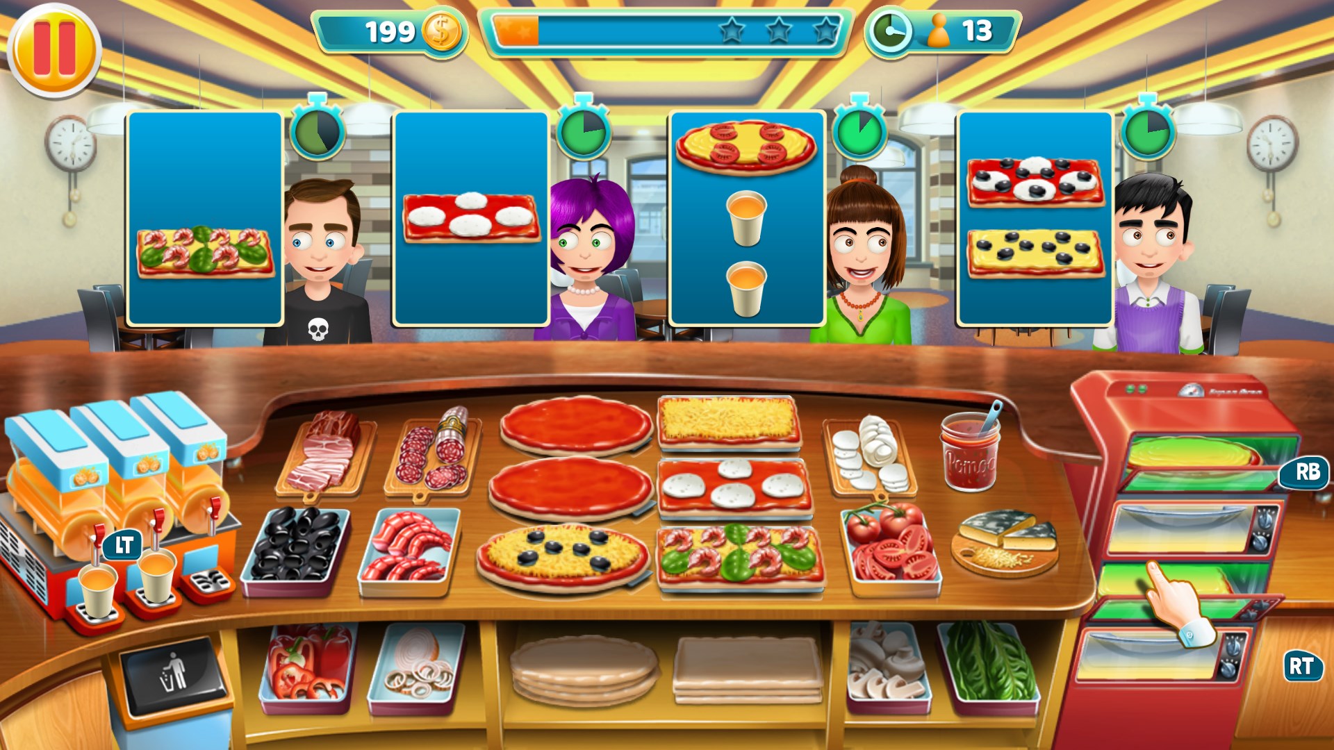 Pizza Bar Tycoon. Изображение 4