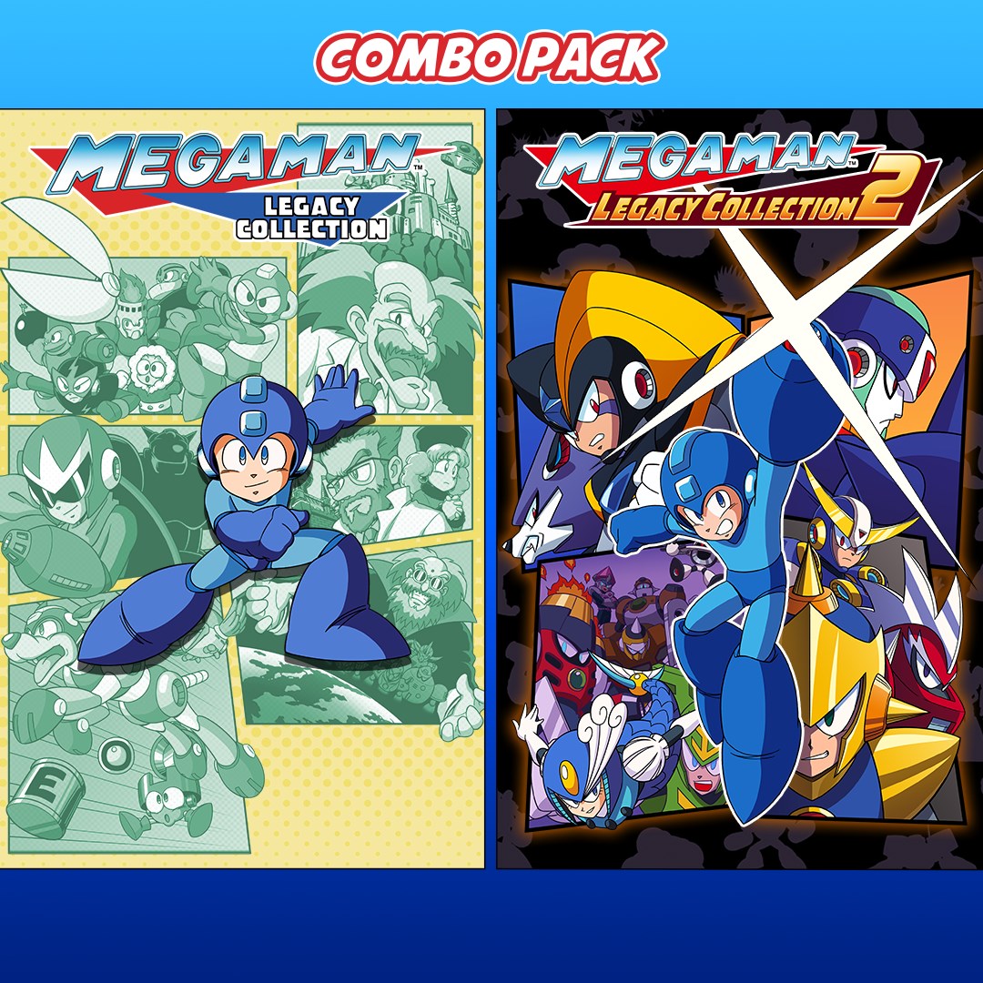 Mega Man Legacy Collection 1 & 2 Combo Pack. Изображение 1