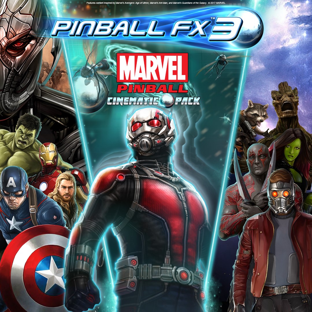 Pinball FX3 - Marvel Pinball: Cinematic Pack. Изображение 1