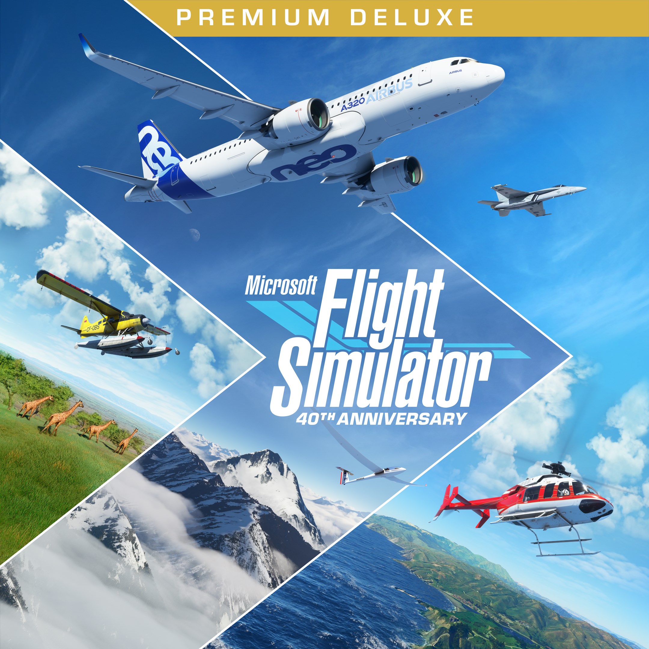 Microsoft Flight Simulator Premium Deluxe 40th Anniversary Edition. Изображение 1