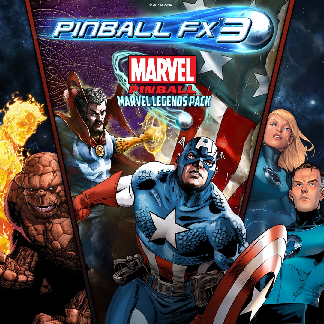 Pinball FX3 - Marvel Pinball: Marvel Legends Pack. Изображение 1