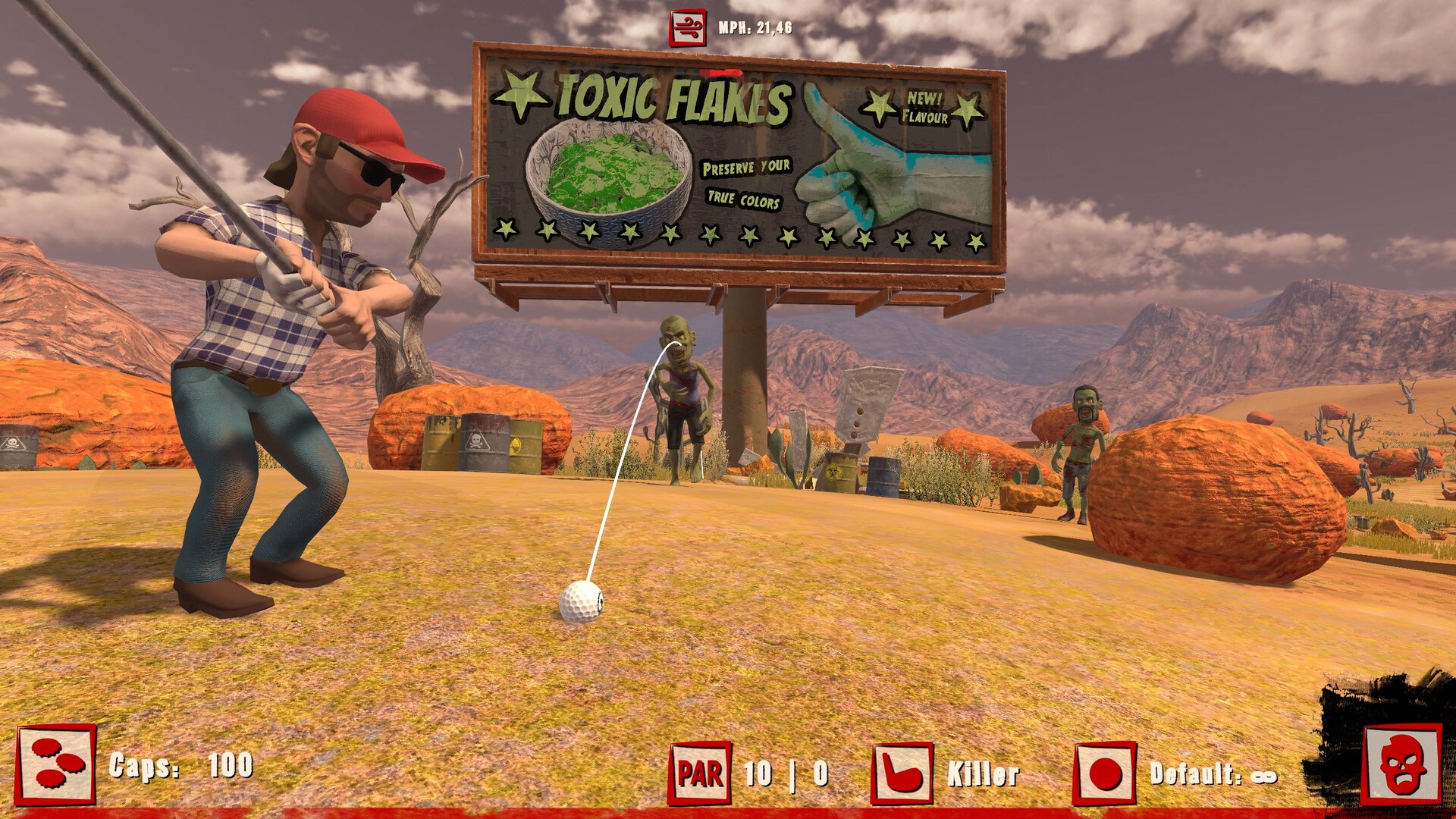 Golf vs Zombie. Изображение 4